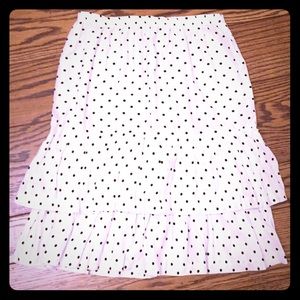 Polka dot skirt